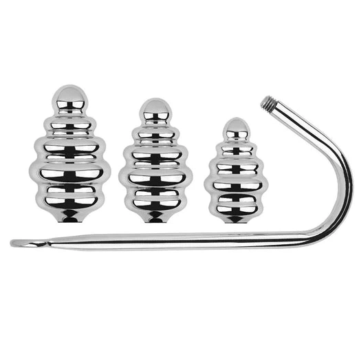 Hook Screw-in Set Anal Ribbed 8826 GreatBenefit 0307